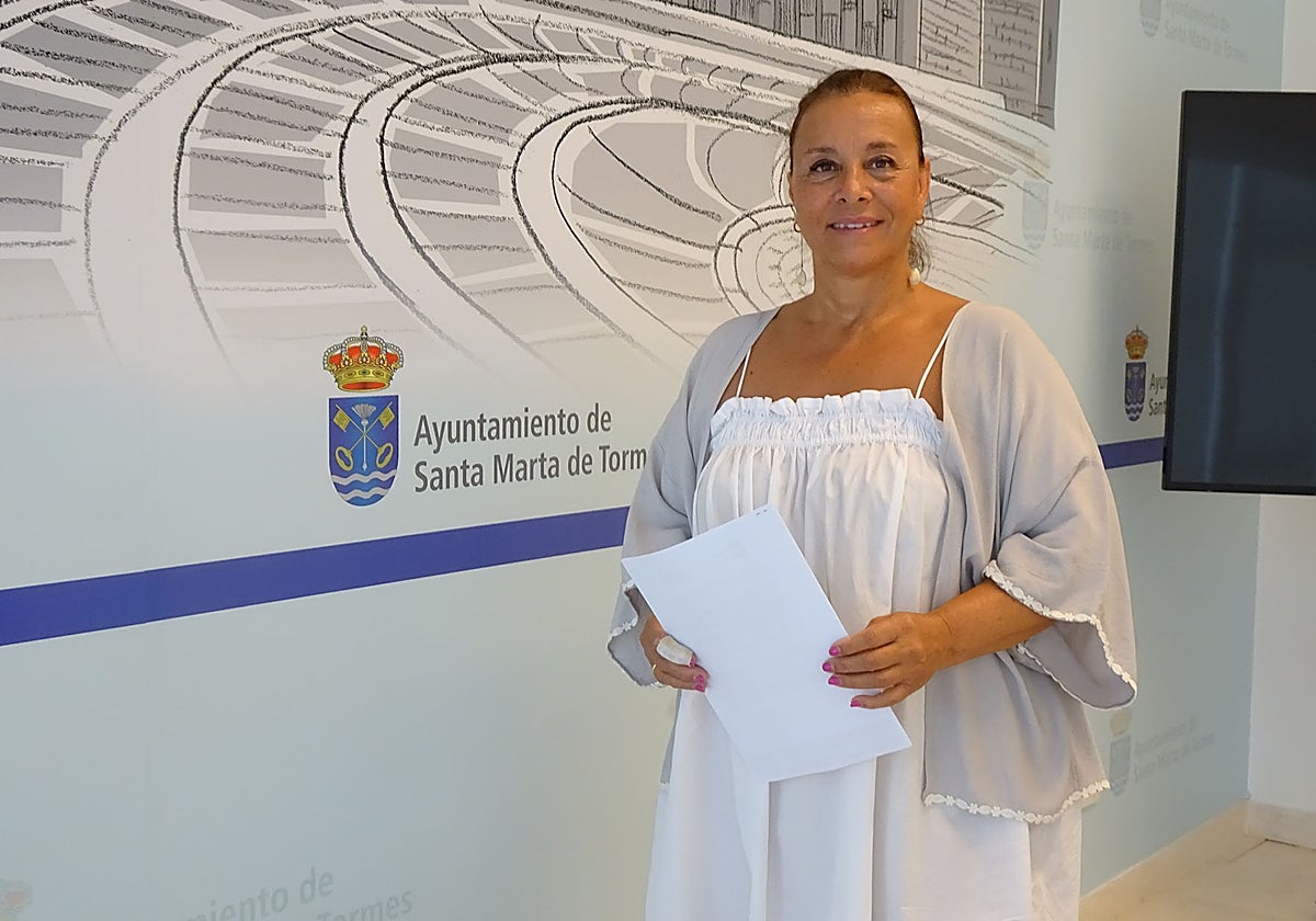 La concejala de Bienestar Social, Mari Cruz Gacho.