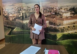 Paola Martín, delegada municipal de Educación en el Ayuntamiento de Ciudad Rodrigo.