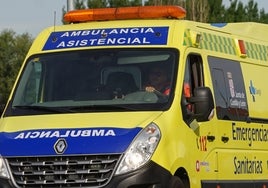 Una ambulancia de Emergencias Sanitarias.