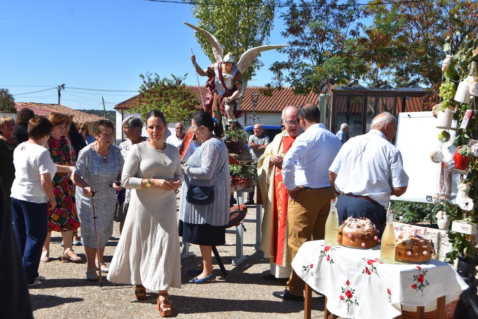 Fiesta al calor del &#039;Veranillo de San Miguel&#039; en Santiz