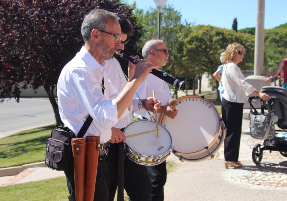 Procesión en honor a San Miguel Arcángel en Zorita de la Frontera