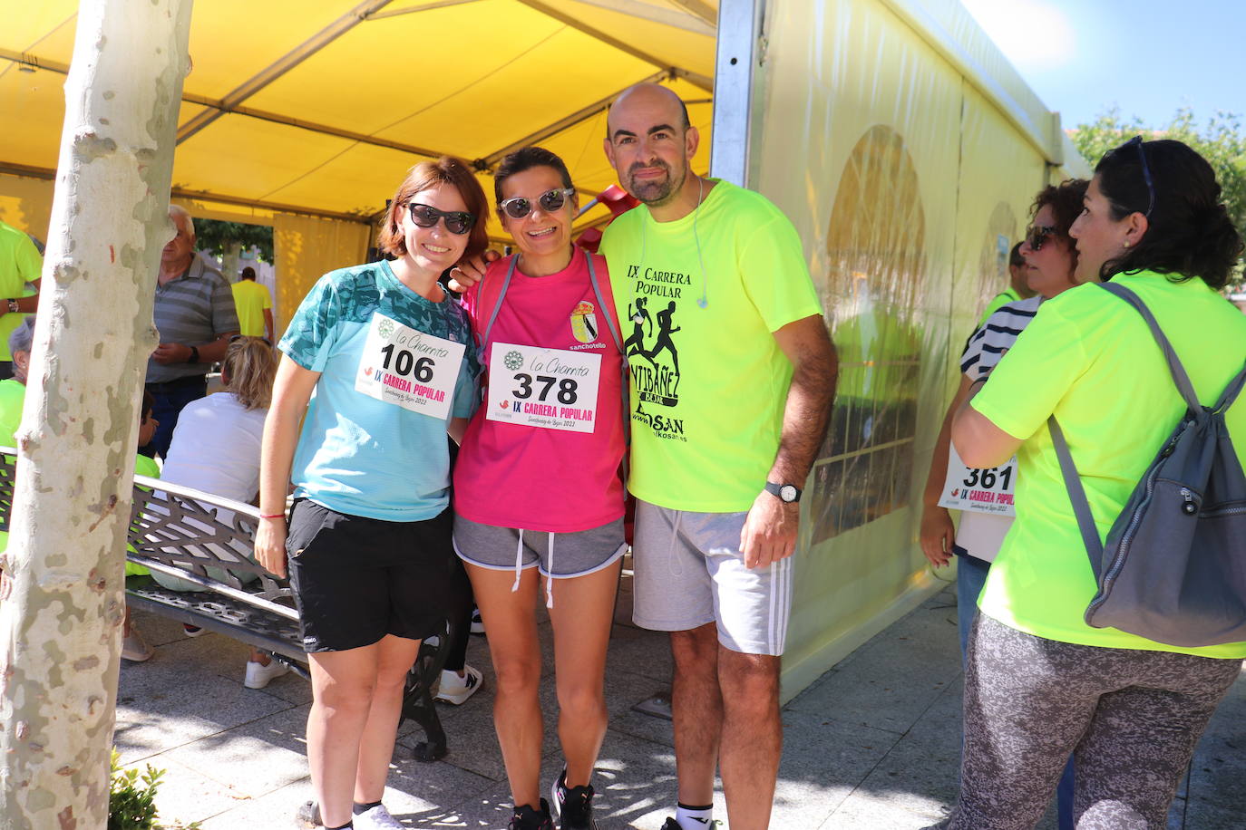 Santibáñez de Béjar se vuelca con su carrera solidaria