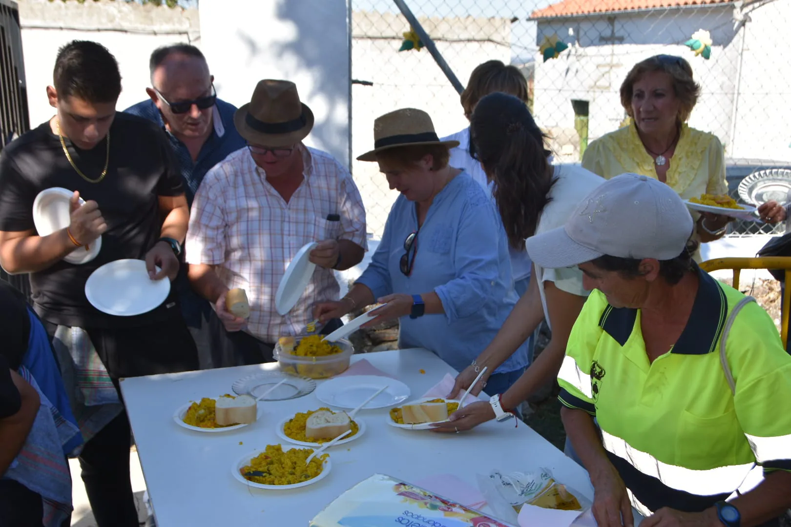 Paella otoñal con sabor a verano en Las Veguillas