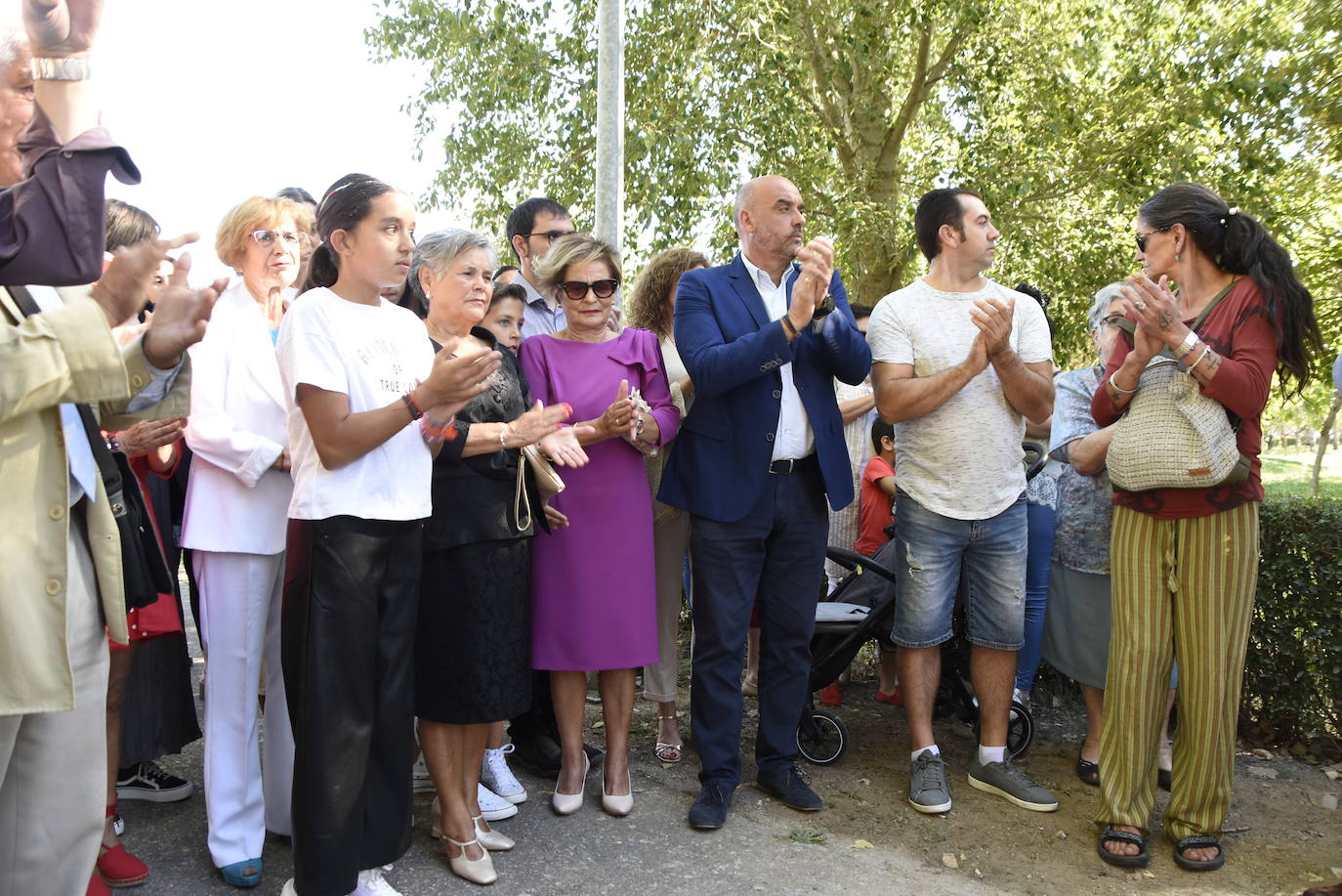 Homenaje a «Quini» en la festividad de la Virgen del Rosario de Miróbriga