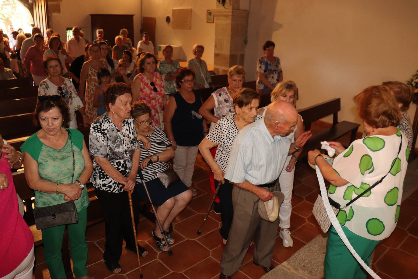 Ledrada mantiene viva su devoción a la Virgen de la Yedra