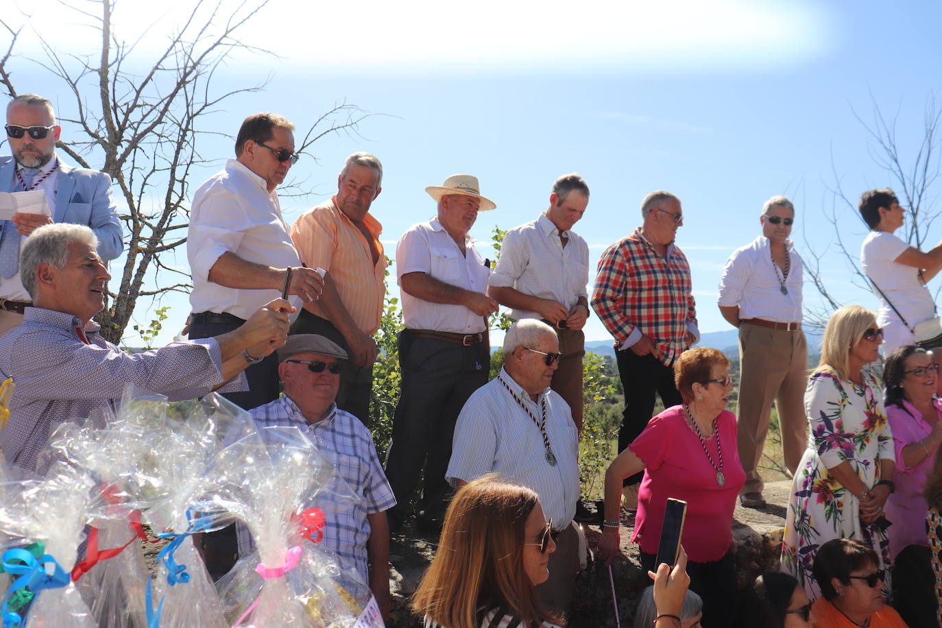 Santibáñez de Béjar se rinde ante la Virgen de Valparaíso