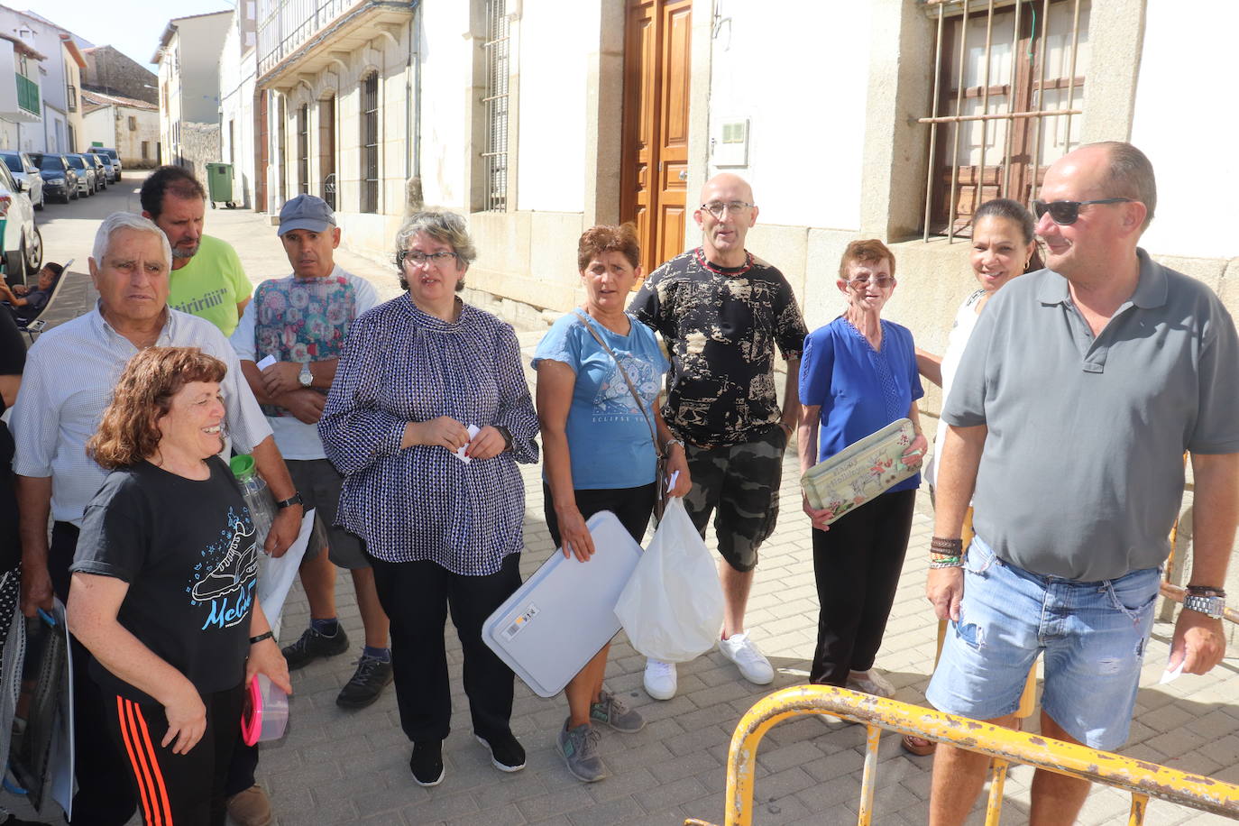 Santibáñez de Béjar se rinde ante la Virgen de Valparaíso