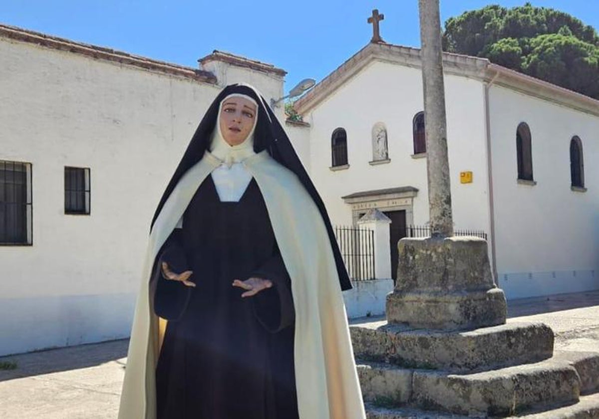 Imagen de Santa Teresa de Francisco Romero Zafra que participará en la procesión.