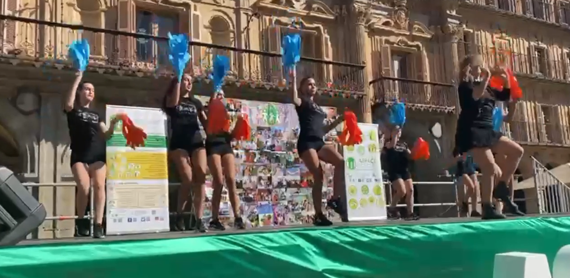 El precioso Flashmob en el que Salamanca reivindica la parálisis cerebral