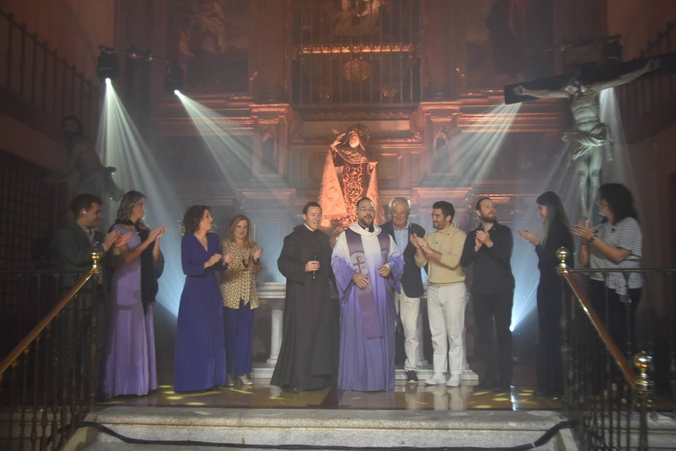 Las mejores imágenes del musical &#039;Vía Crucis&#039; en su estreno en Alba de Tormes