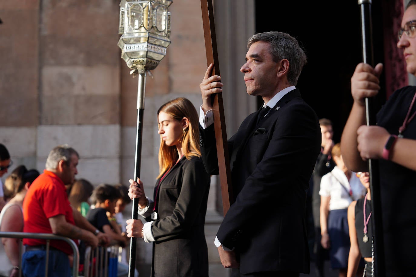 Las imágenes más emotivas de la procesión de Jesús Flagelado en su 75º aniversario