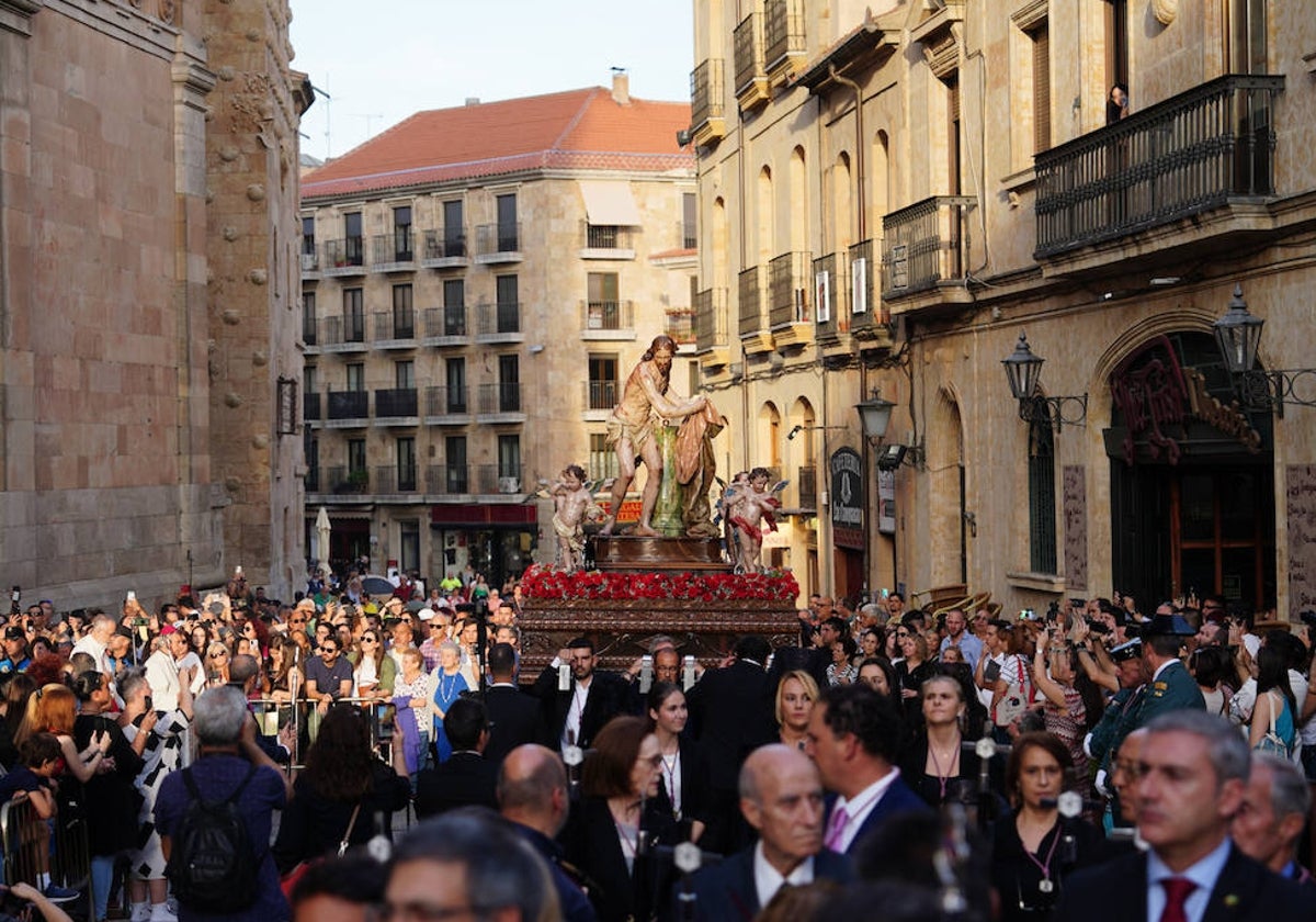 Las imágenes más emotivas de la procesión de Jesús Flagelado en su 75º aniversario