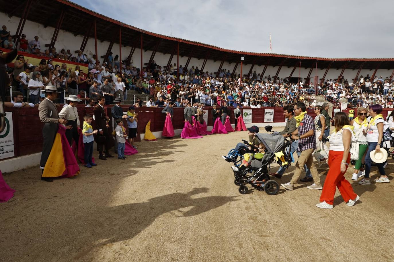 La marea amarilla alienta el toreo