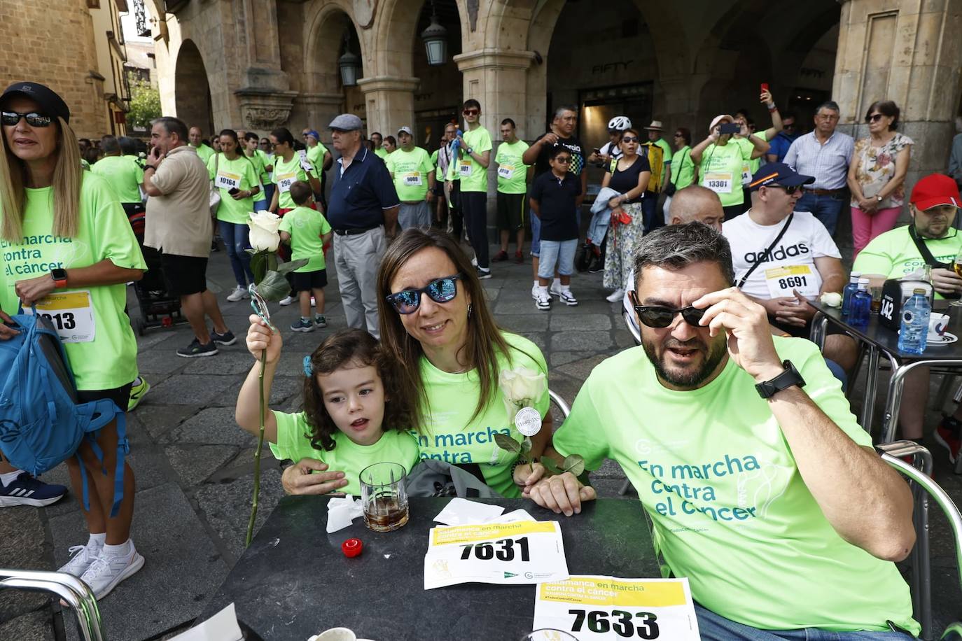 Las mejores imágenes de la Marcha contra el Cáncer de Salamanca