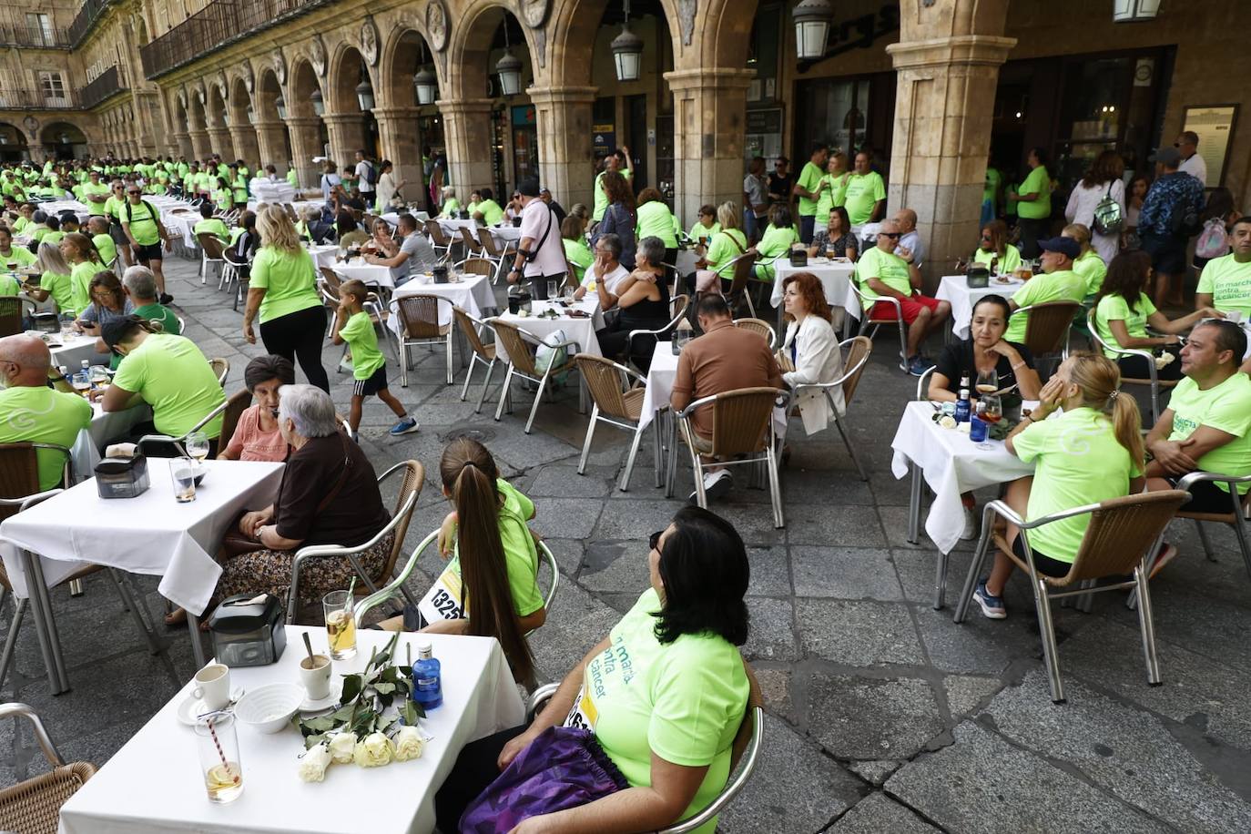 Las mejores imágenes de la Marcha contra el Cáncer de Salamanca