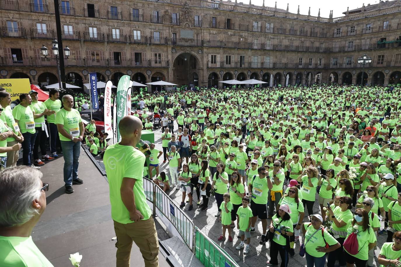 Las mejores imágenes de la Marcha contra el Cáncer de Salamanca