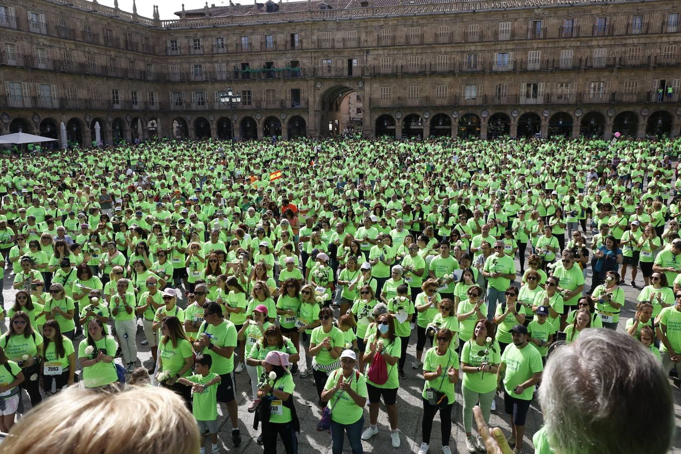 Las mejores imágenes de la Marcha contra el Cáncer de Salamanca