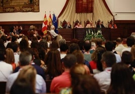 Encuentro de antiguos alumnos de la Universidad de Salamanca.