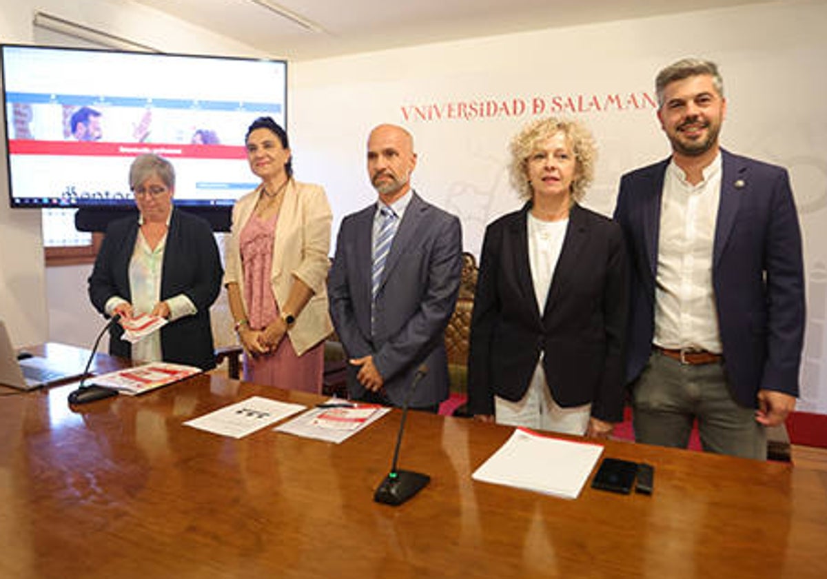 Presentación del proyecto en la Universidad de Salamanca.