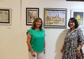 Las pintura realista de la villoreja Francisca González llega a Peñaranda