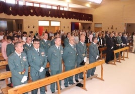 La misa del día del Pilar de Béjar se celebró en la iglesia de San Miguel