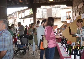 Degustaciones en los soportales de la Plaza Mayor