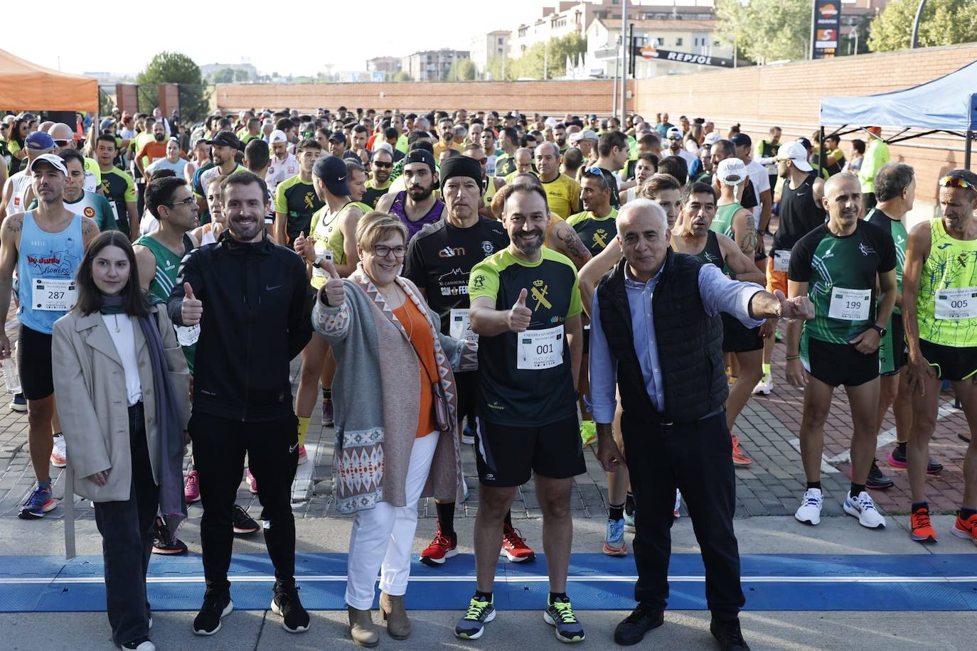 Exitosa Carrera de la Guardia Civil a favor de la lucha contra la ELA