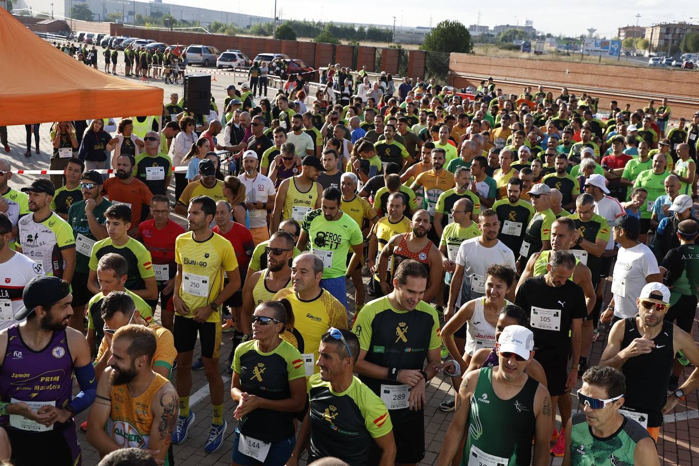 Exitosa Carrera de la Guardia Civil a favor de la lucha contra la ELA