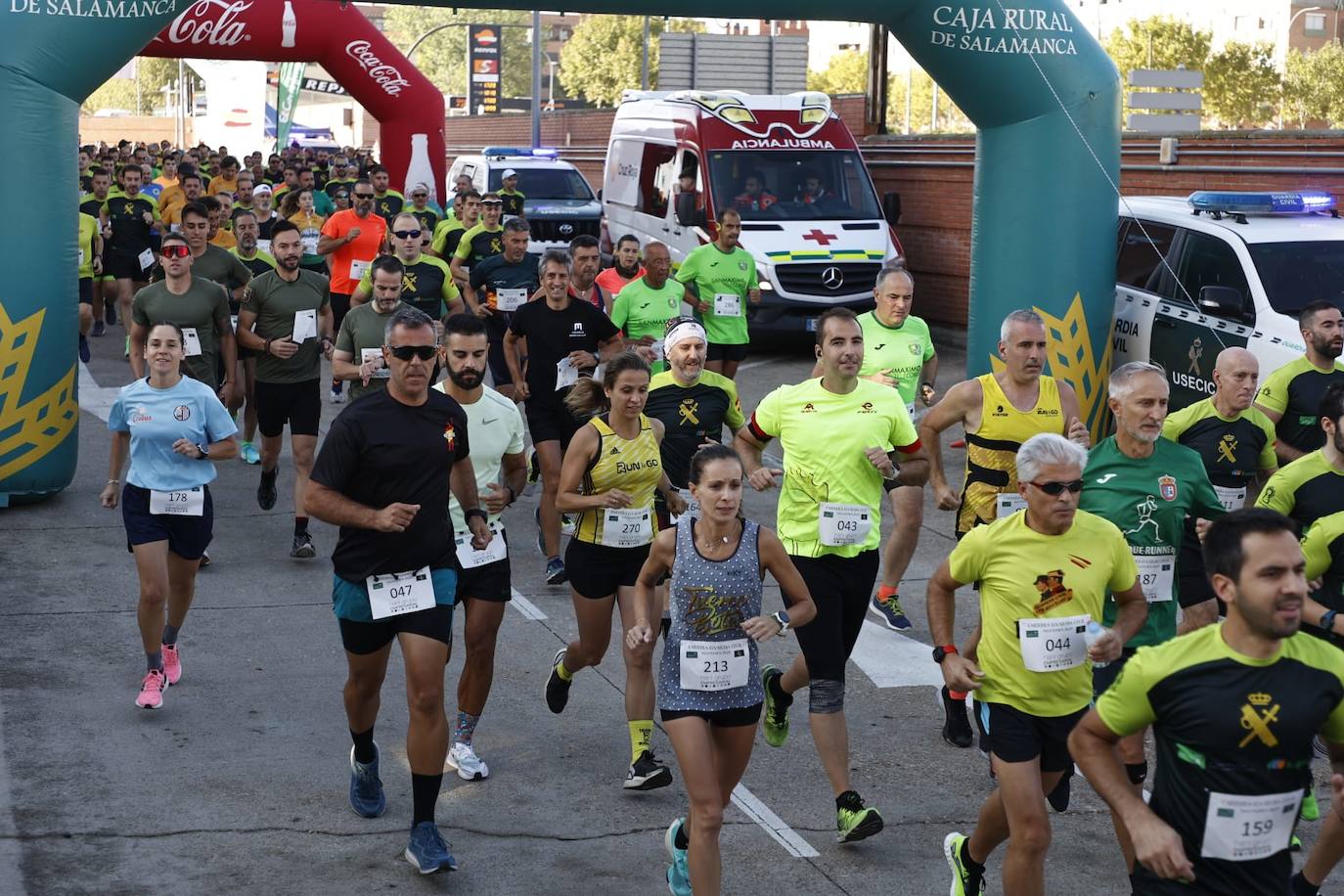 Exitosa Carrera de la Guardia Civil a favor de la lucha contra la ELA