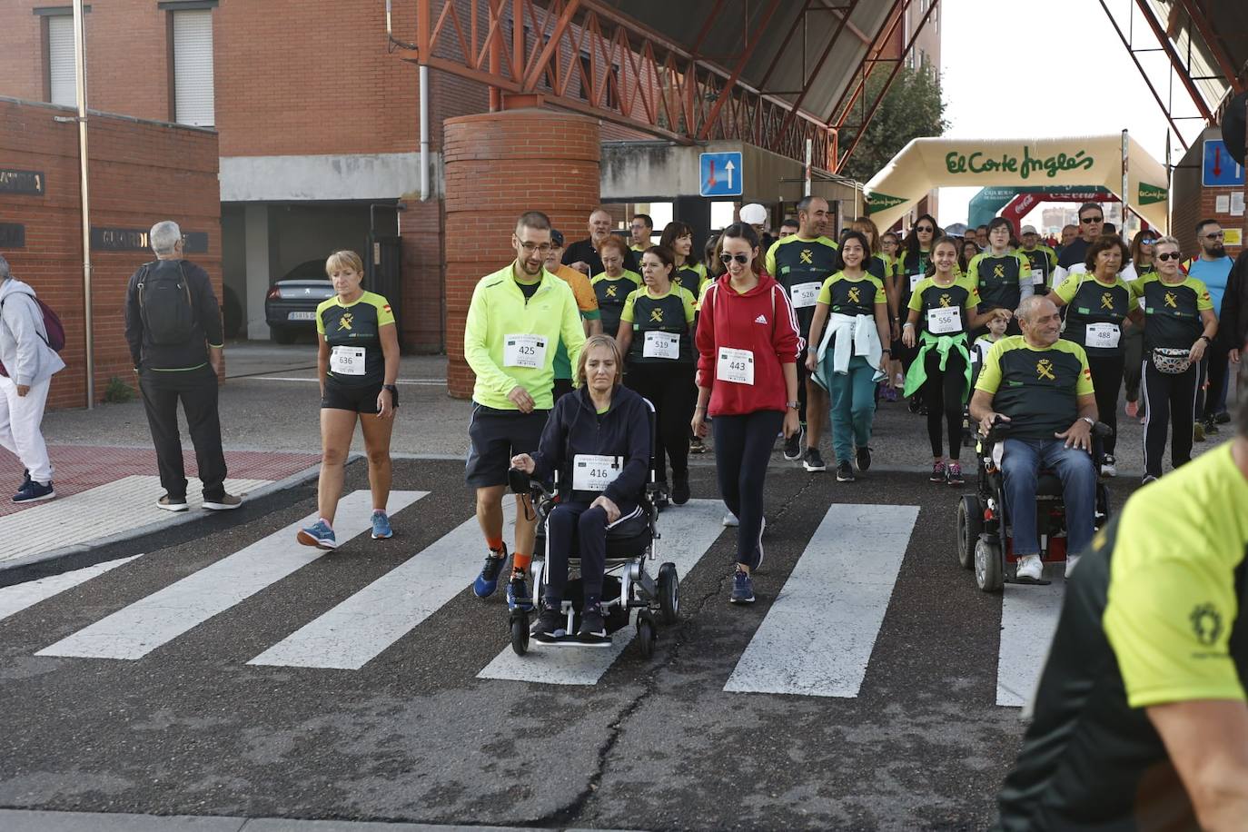 Exitosa Carrera de la Guardia Civil a favor de la lucha contra la ELA