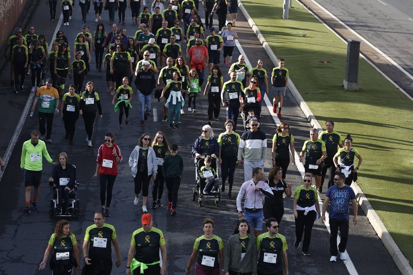 Exitosa Carrera de la Guardia Civil a favor de la lucha contra la ELA