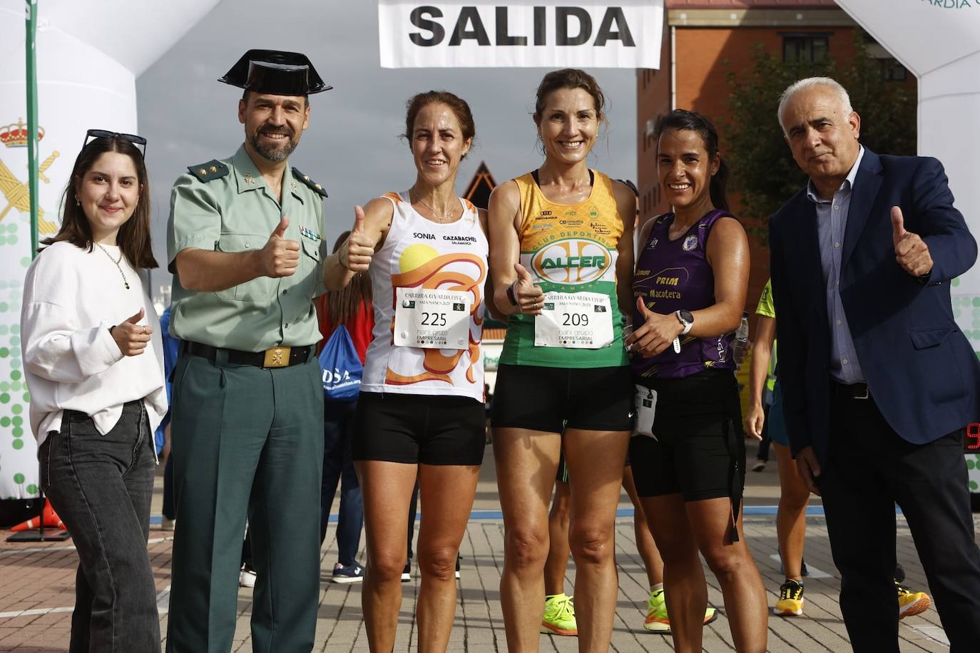 Exitosa Carrera de la Guardia Civil a favor de la lucha contra la ELA