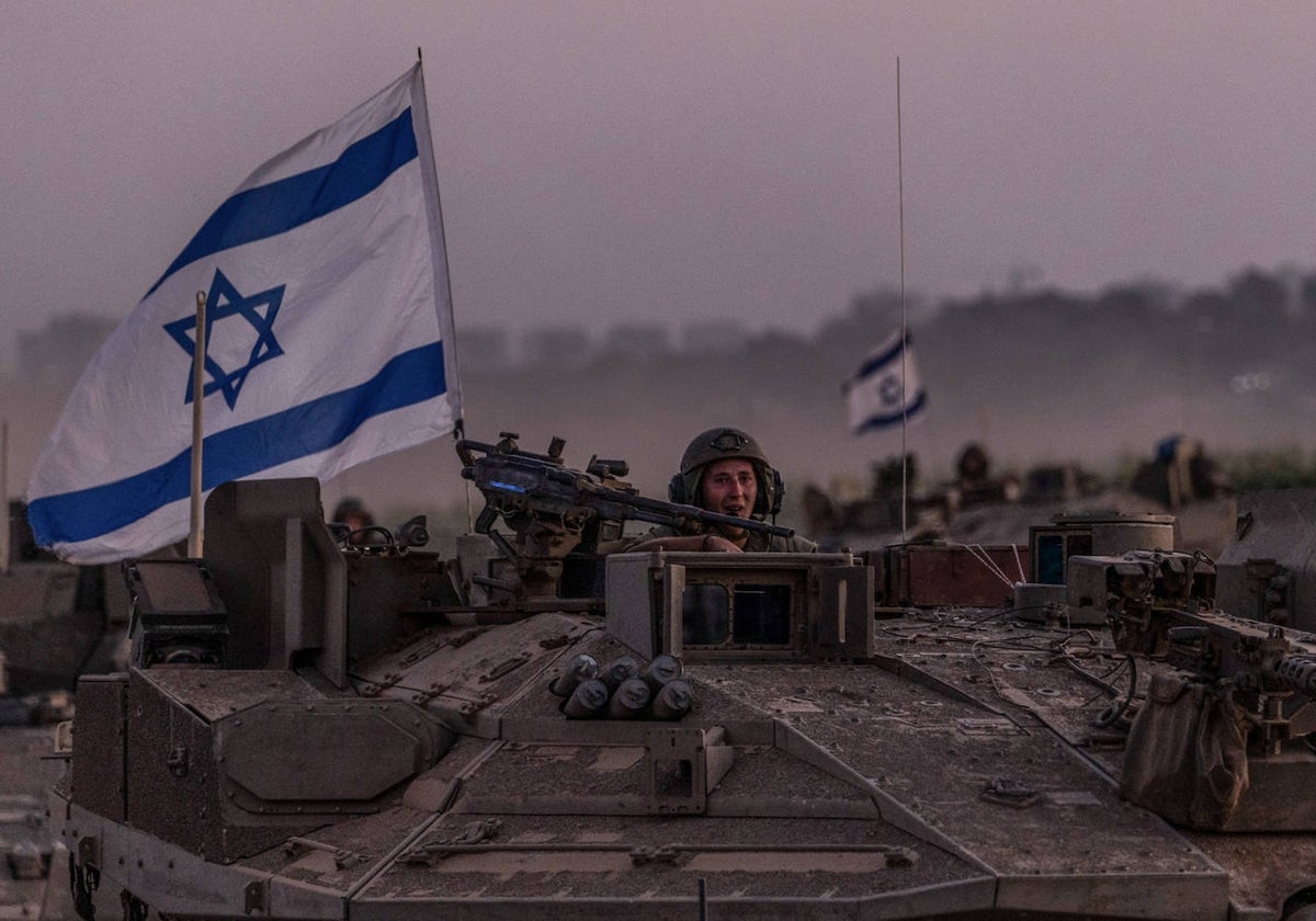 Tanque del ejército israelí