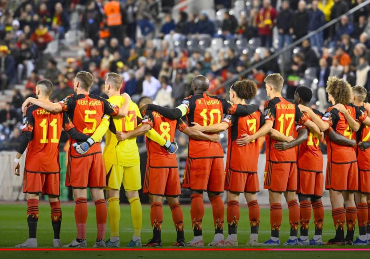 Once inicial de Bélgica.