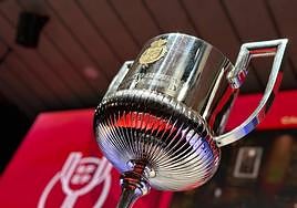 Imagen de la ansiada Copa del Rey