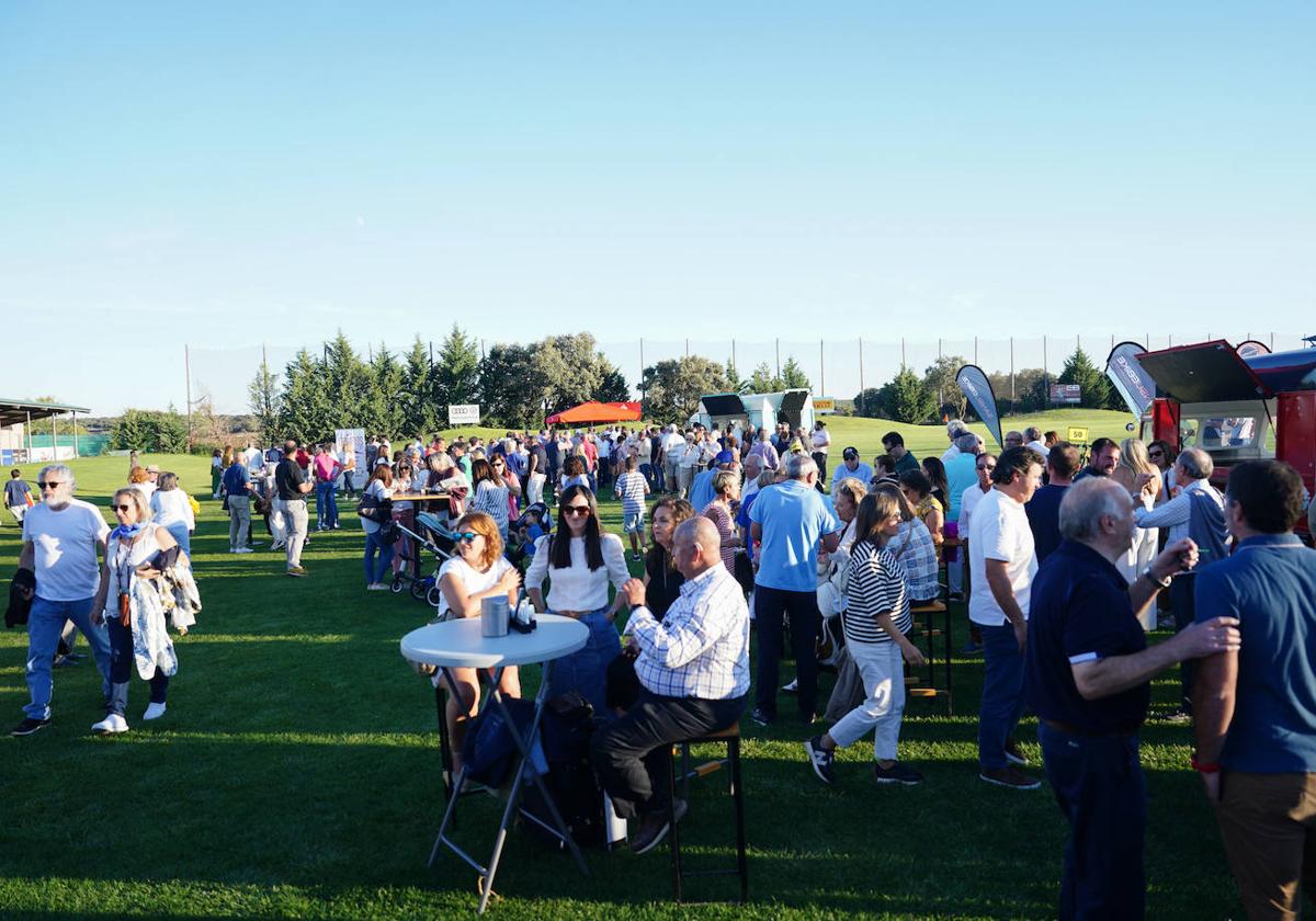 Imagen de La Valmuza Golf durante la entrega de premios del Torneo Grupo Andrés.