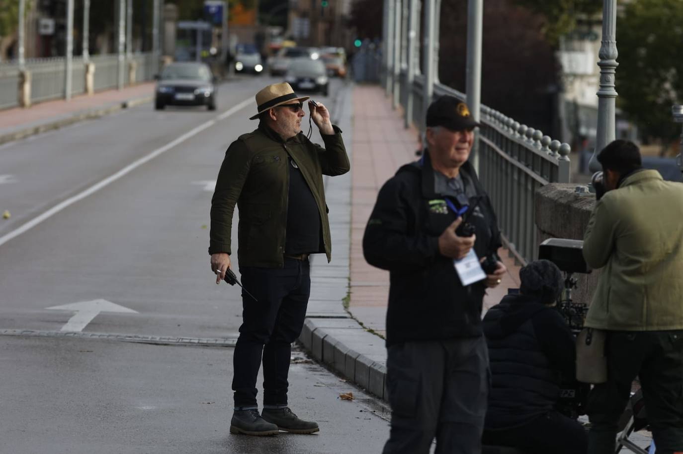 Nuevo día de rodaje: otra escena de acción por las calles de Salamanca