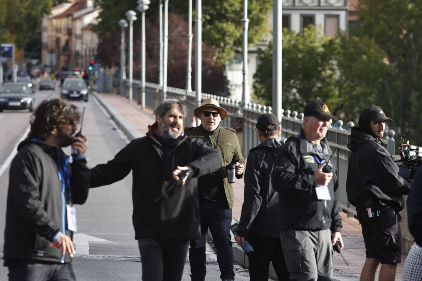 Nuevo día de rodaje: otra escena de acción por las calles de Salamanca