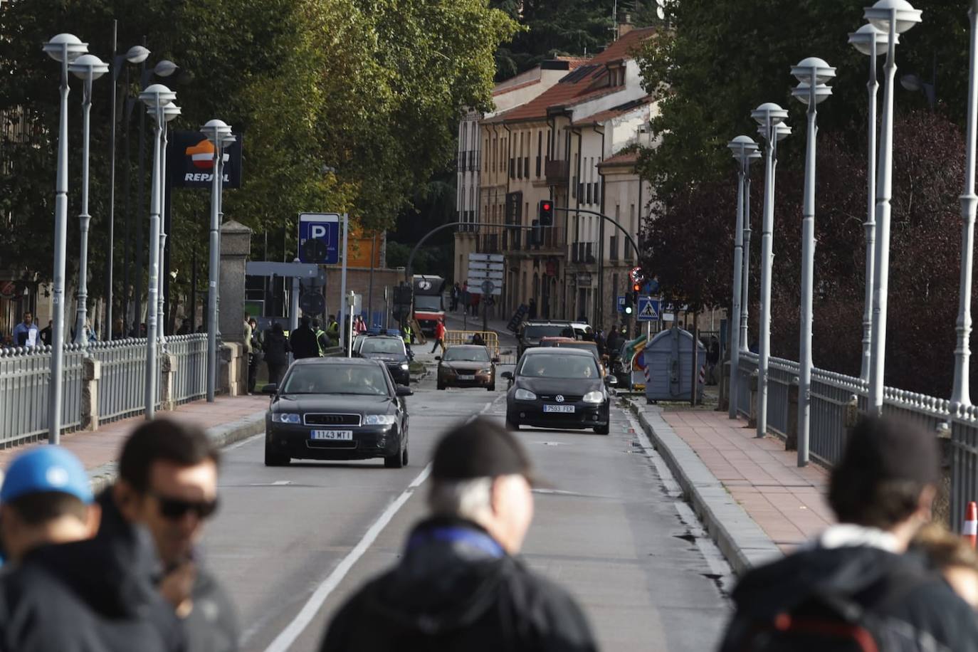 Nuevo día de rodaje: otra escena de acción por las calles de Salamanca