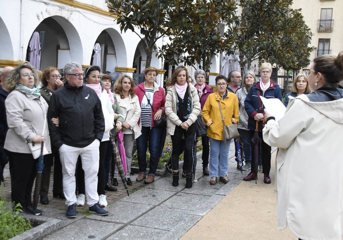 El color rosa más solidario tiñe Ciudad Rodrigo