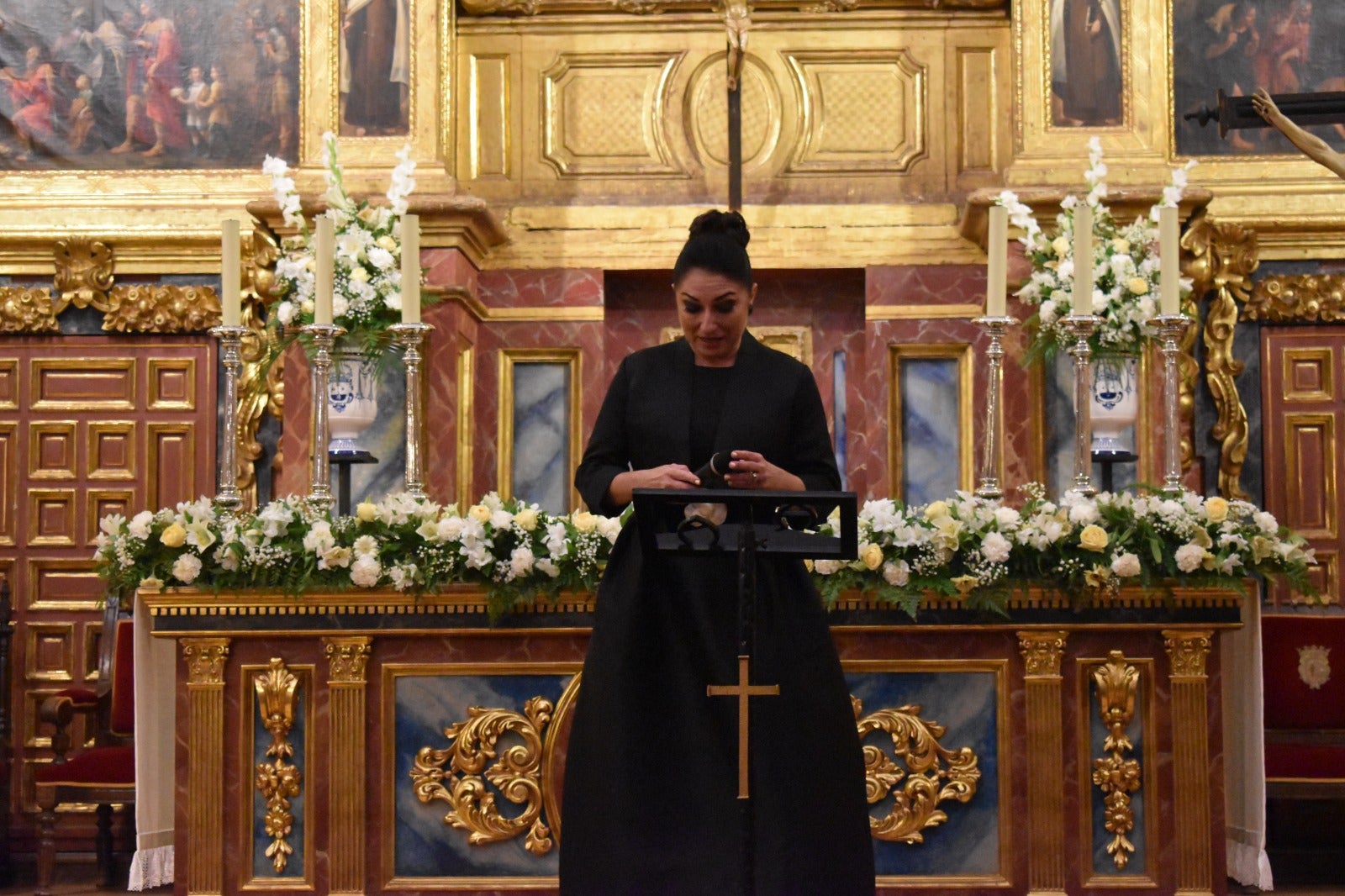 Montserrat Martín Caballé conquista al público de Alba durante el recital lírico teresiano