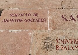 Fachada de Asuntos Sociales de la Universidad de Salamanca.