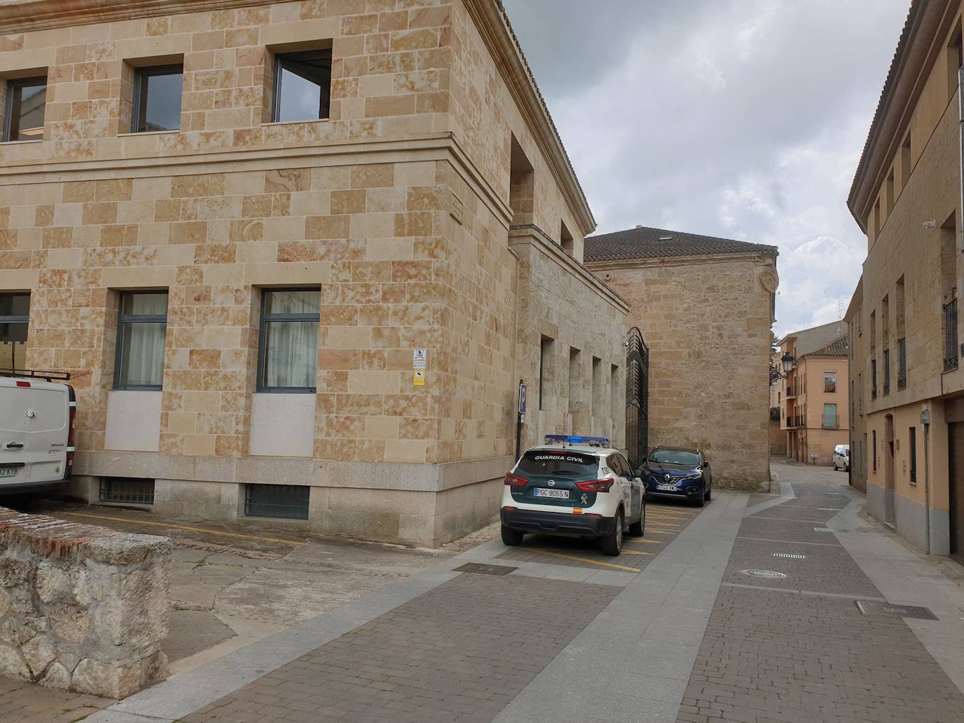 El Juzgado de Guardia de Ciudad Rodrigo.