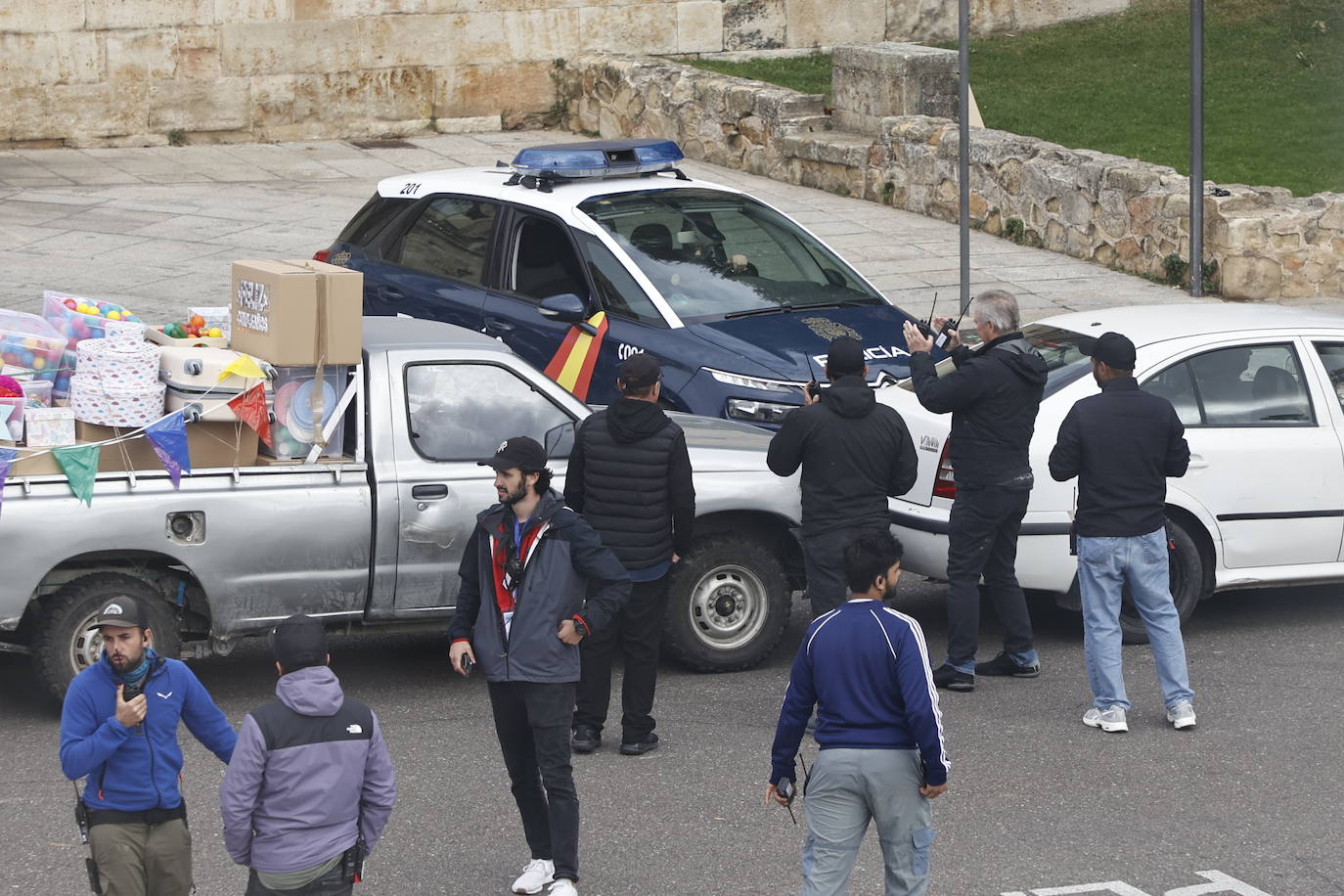 &quot;War 2&quot; se despide de Salamanca con una espectacular persecución policial