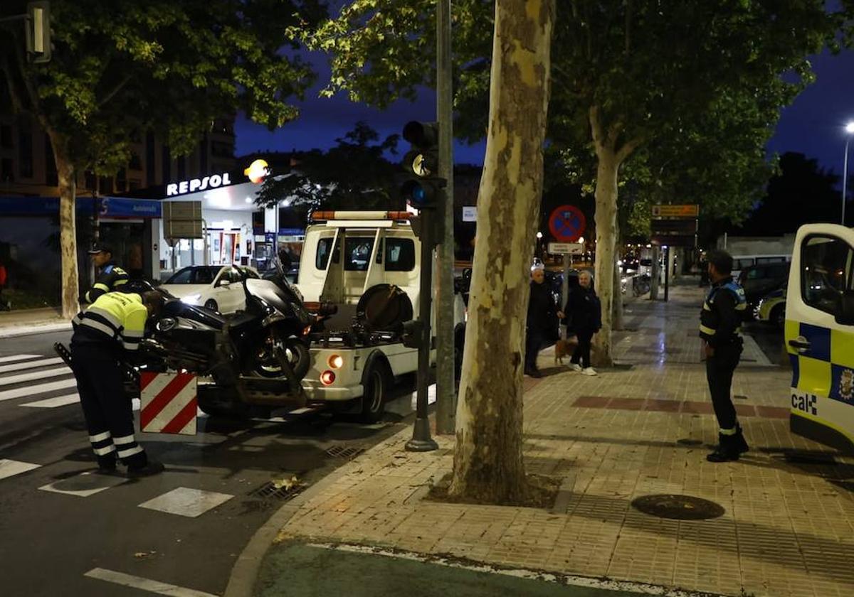 La Policía Local intervino en el accidente