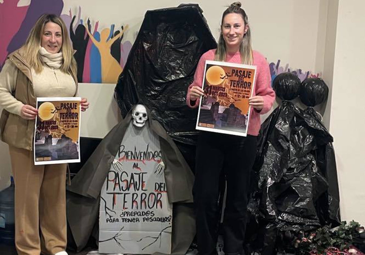 La delegada municipal Ana Castaño con la técnico de juventud, Paola Moro, presentaron la actividad.