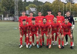 Once inicial del Santa Marta ante la Ponferradina B.