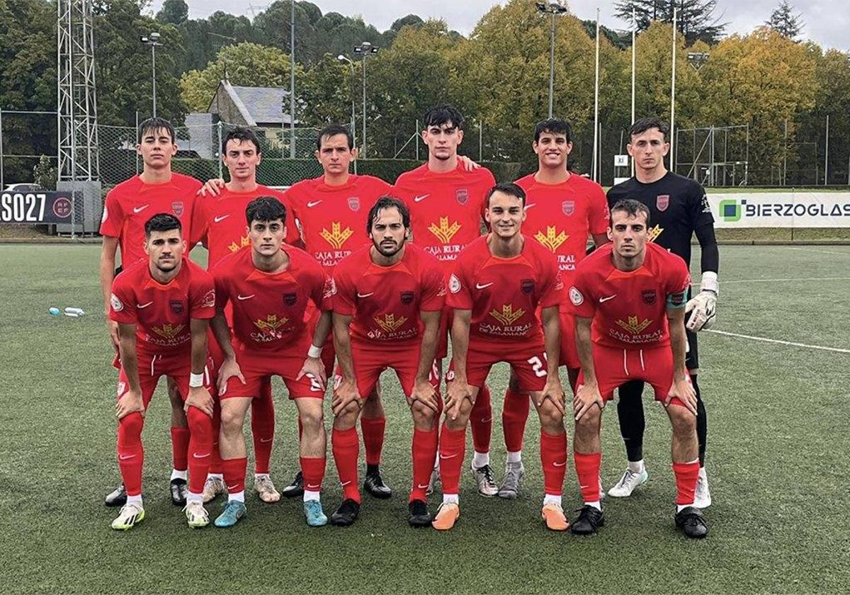 Once inicial del Santa Marta ante la Ponferradina B.