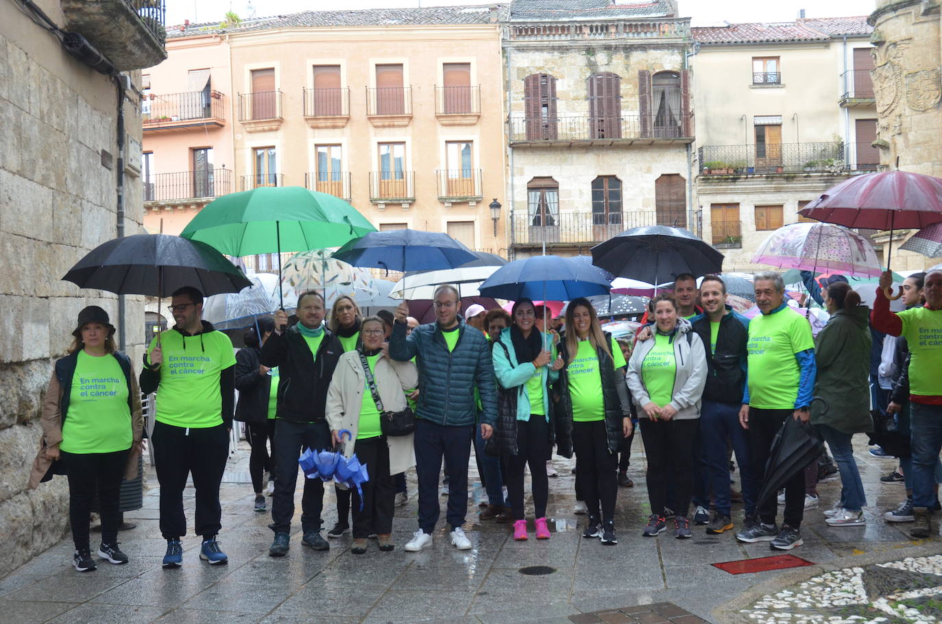 Ciudad Rodrigo vs. un doble enemigo: el cáncer y la lluvia