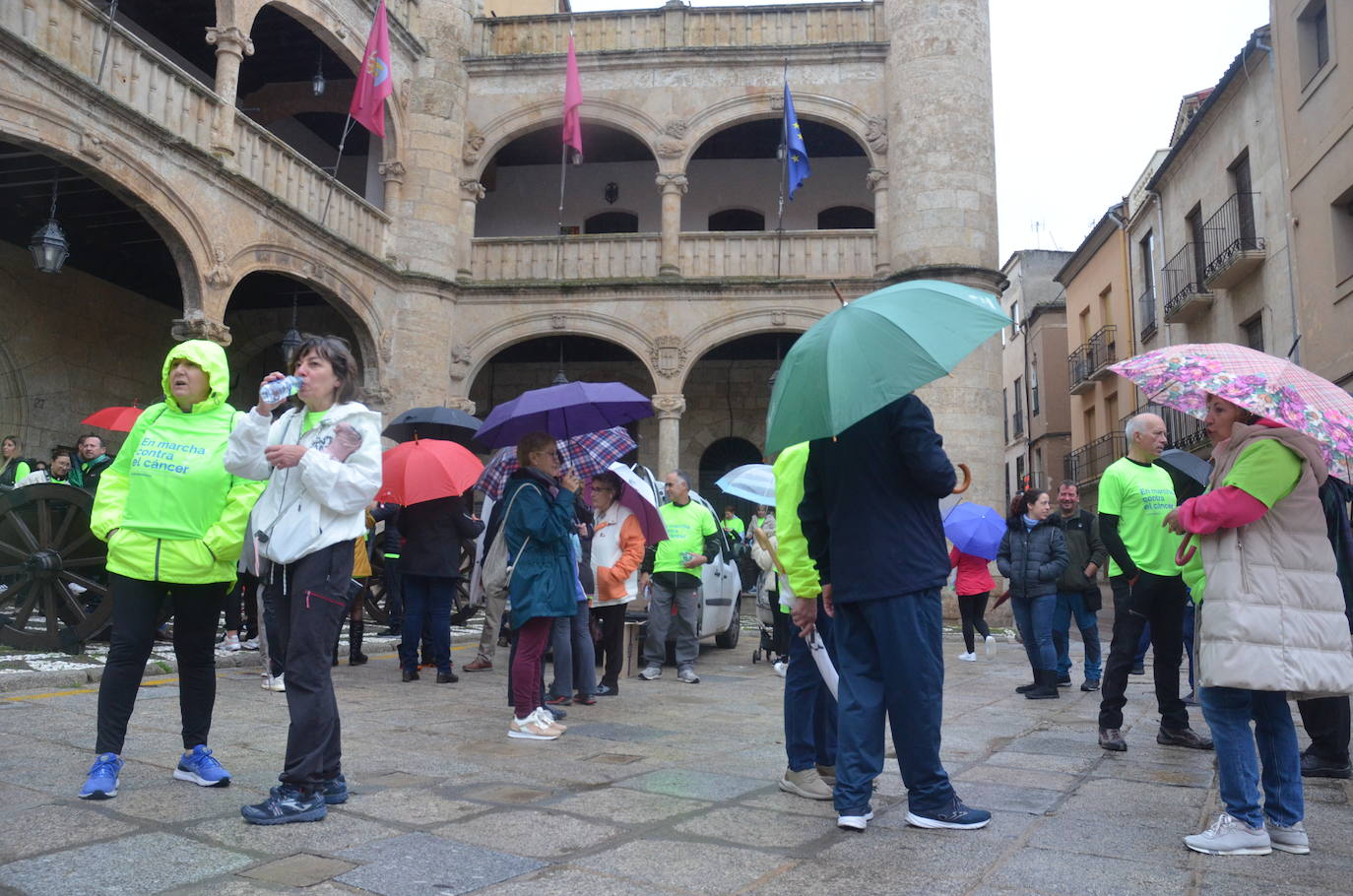 Ciudad Rodrigo vs. un doble enemigo: el cáncer y la lluvia